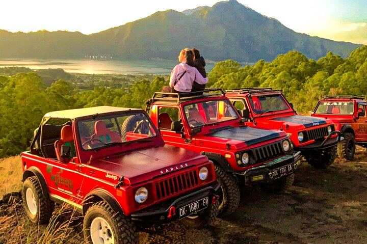 Mount Batur jeep Sunrise - Explore Black lava