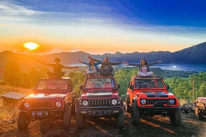 Mount Batur Jeep Sunrise Tour with Black Lava – Bali Volcano