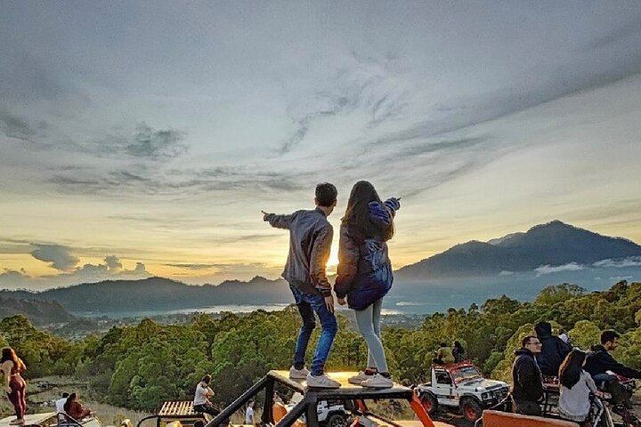 Mount Batur Sunrise Jeep Tour with Natural Hot Spring