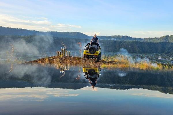 Batur Sunset Jeep from 13:00: Two Hours at the Mid-Mountain Viewpoint