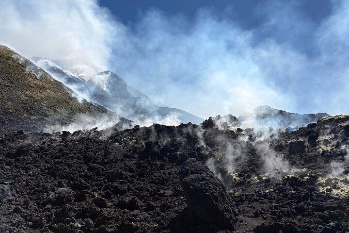Mount Etna Adventurous Hiking Tour with Equipment