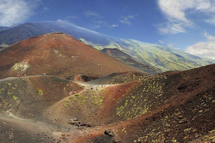 Mount Etna craters