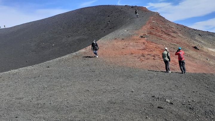 Mount Etna craters