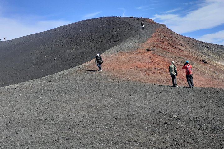 Mount Etna craters