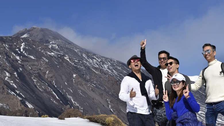Mount Etna + Volcanic Caves Hiking Tour