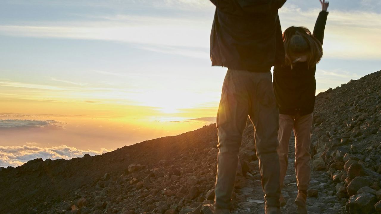 Teide at Sunset: the Shadow That Reaches Gran Canaria