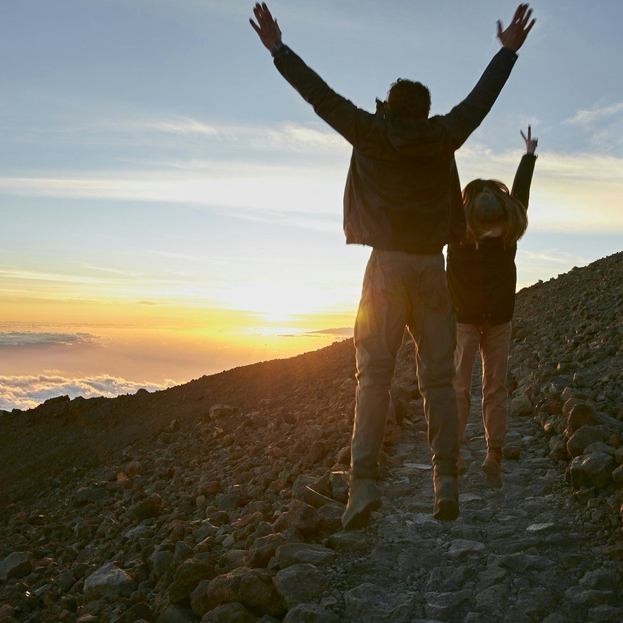 Teide at Sunset: the Shadow That Reaches Gran Canaria