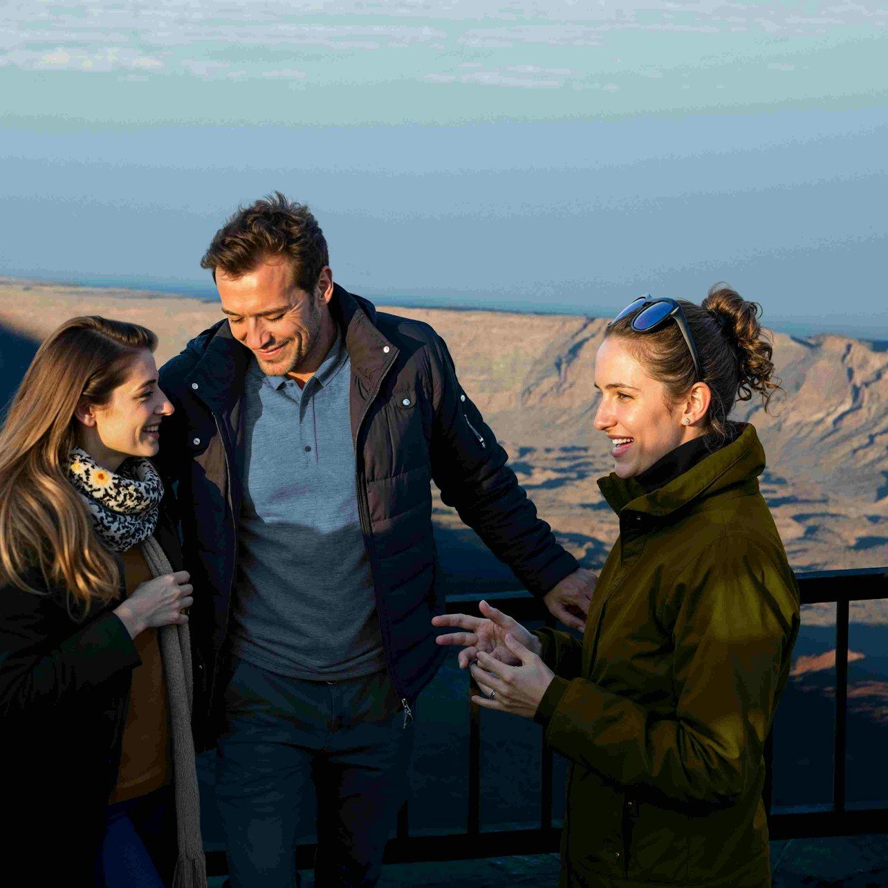 Teide at Sunset: the Shadow That Reaches Gran Canaria