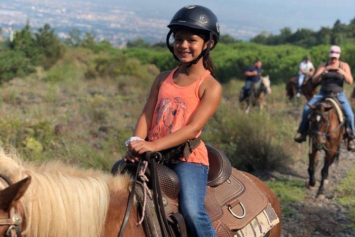Mount Vesuvius Guided Horse Riding Tour with Sample Wine