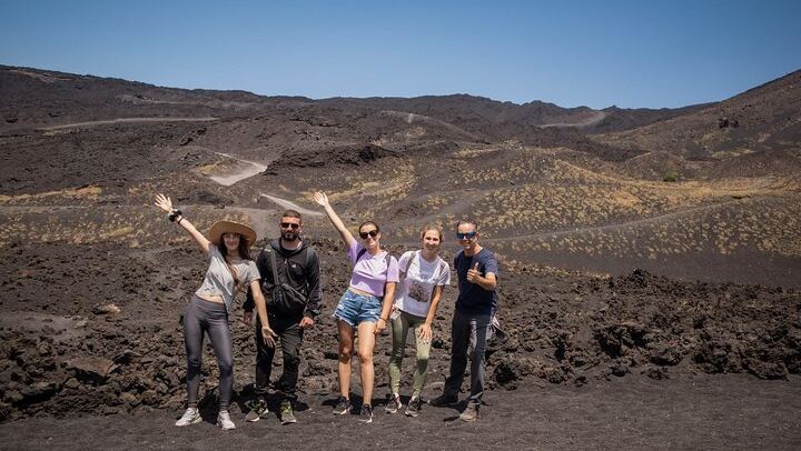 Mt. Etna and Taormina village full day tour from Catania