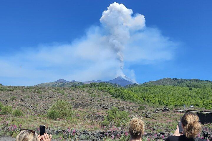 Mt. Etna and Taormina village full day tour from Catania