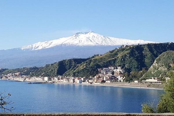 Etna and Taormina from the Port: Four Honeys, the Greek Theatre