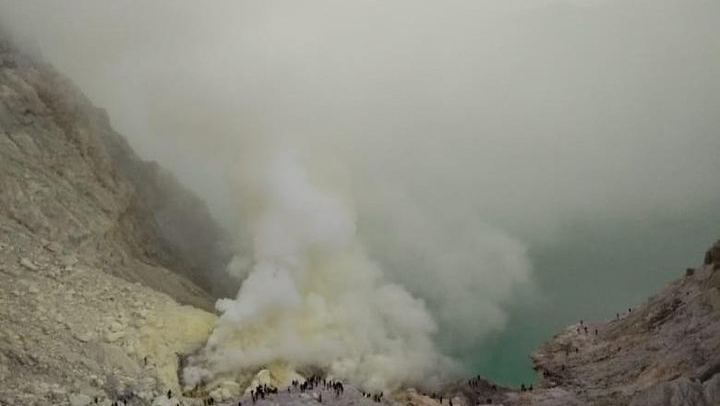Mt Ijen Sulphur