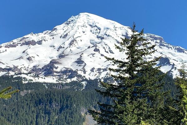 Walking Mount Rainier: a Mile to a Picnic by the Glaciers, and Down to Narada's Base