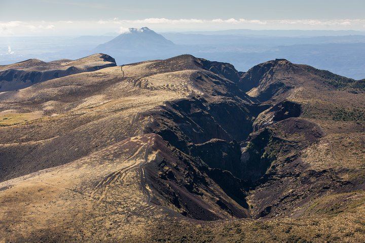 Mt Tarawera Dormant Volcano