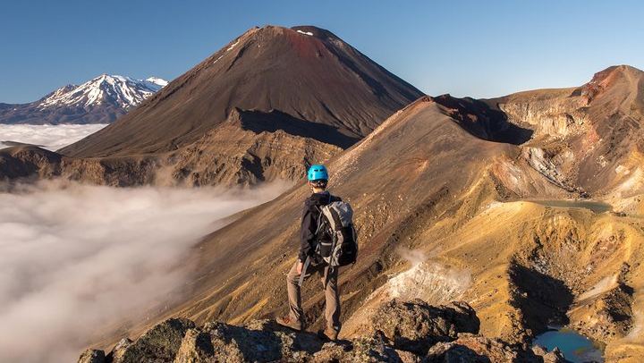 Mt Tongariro and Mt Ngauruhoe