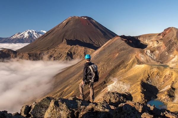 Private Tongariro Crossing with Adrift: Crampons and Ice Axes Supplied in Winter