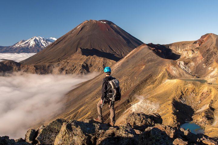 Mt Tongariro and Mt Ngauruhoe