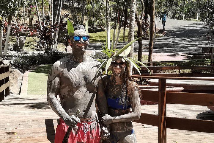 Mud bath and Hot Spring at Rincon de La Vieja Volcano.