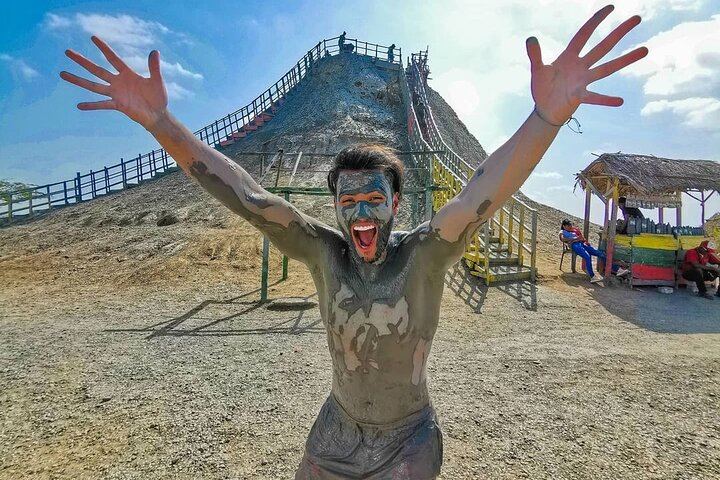 Mud Volcano Before the Crowds with Private Guide & local flavors