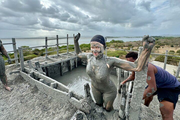 Mud Volcano Before the Crowds with Private Guide & local flavors