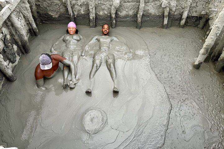 Mud Volcano Before the Crowds with Private Guide & local flavors