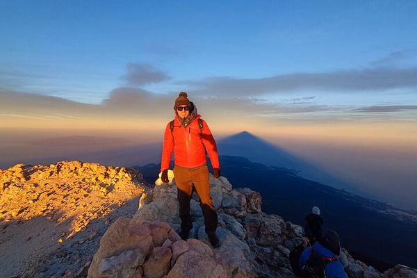 Night Hike to the Summit of Teide, 3,718 m, Sunrise from 3,200 m
