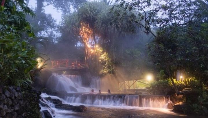 Night View in Tabacon Resort