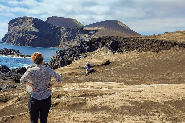 Faial Half Day from the Horta Ferry: Caldeira, Capelinhos, Sea Pools