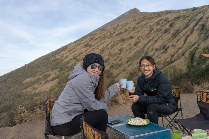 On Crater rim Sembalun