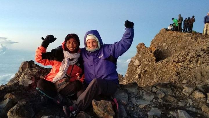 On summit 3726m