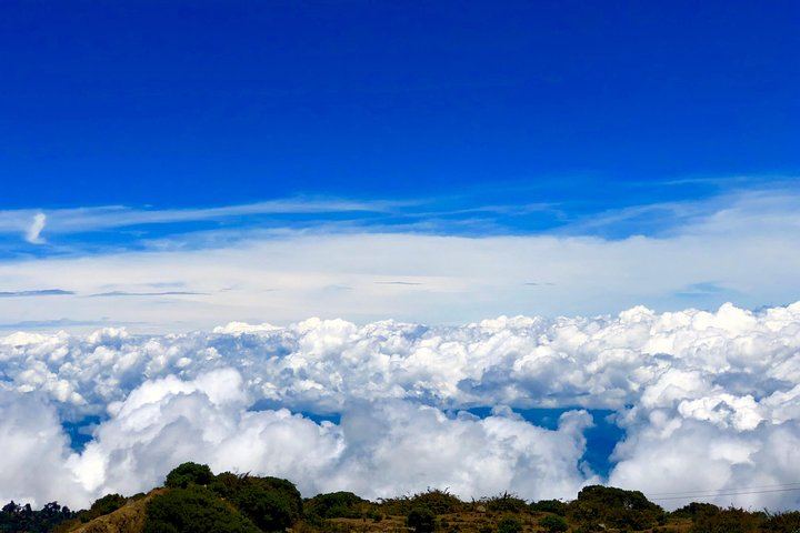 Over the clouds