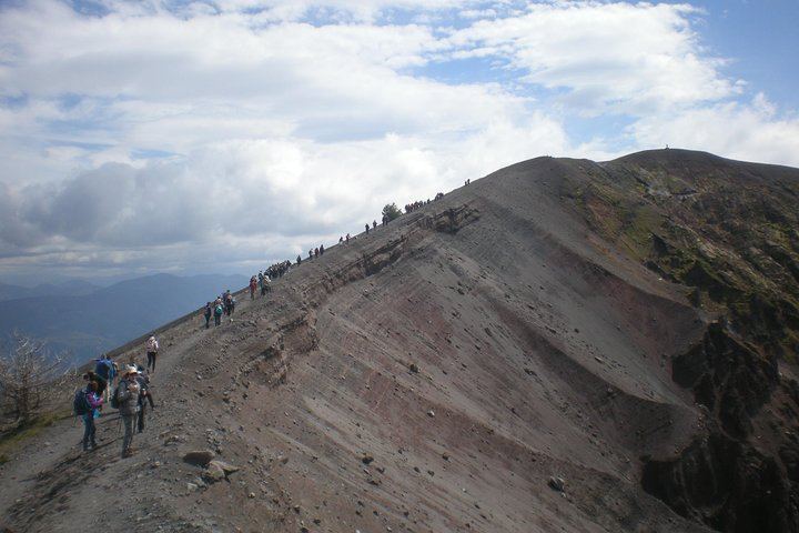 Path to the crater