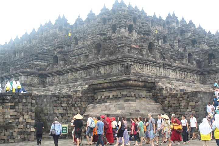 Pilgrimage to Borobudur temple