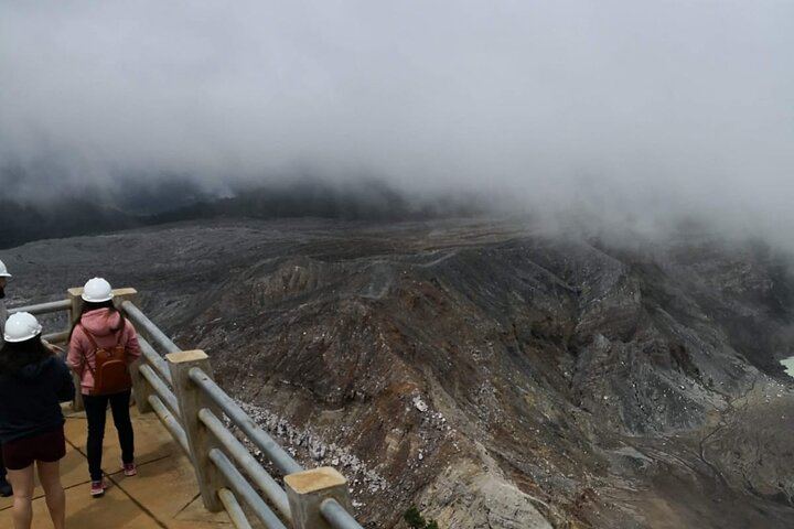 Poas Volcano + Coffee tour + Waterfall tour day from San Jose