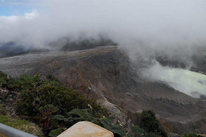 Poas Volcano + Coffee tour + Waterfall tour day from San Jose