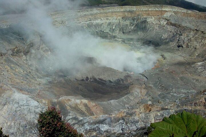 Poas Volcano waterfalls and coffee tour from from San Jose