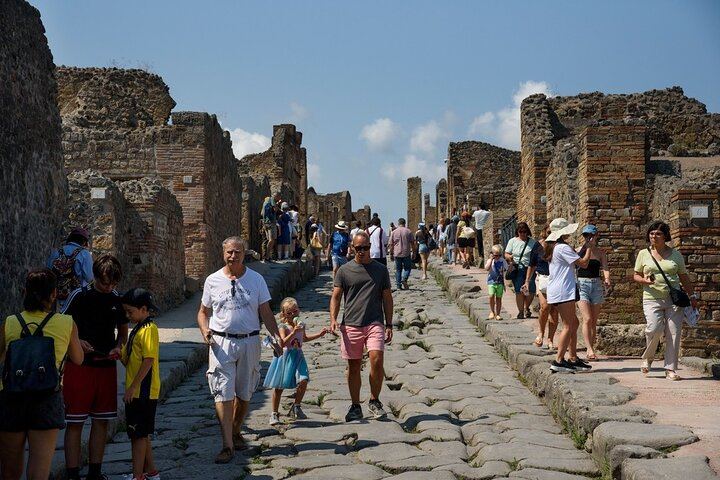 Pompeii and Vesuvius Full Guided Tour From Naples with Pizza