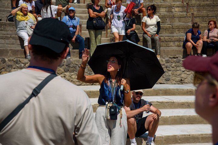 Pompeii and Vesuvius Full Guided Tour from Sorrento with Pizza