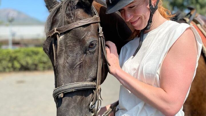 Pompeii Guided Tour & Horse Riding on Vesuvius with Lunch