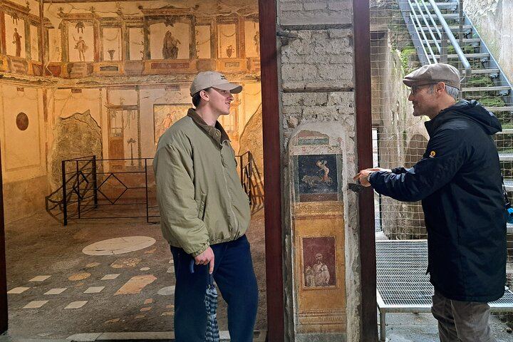 Pompeii, Herculaneum and Winery on Vesuvius with an Archaeologist