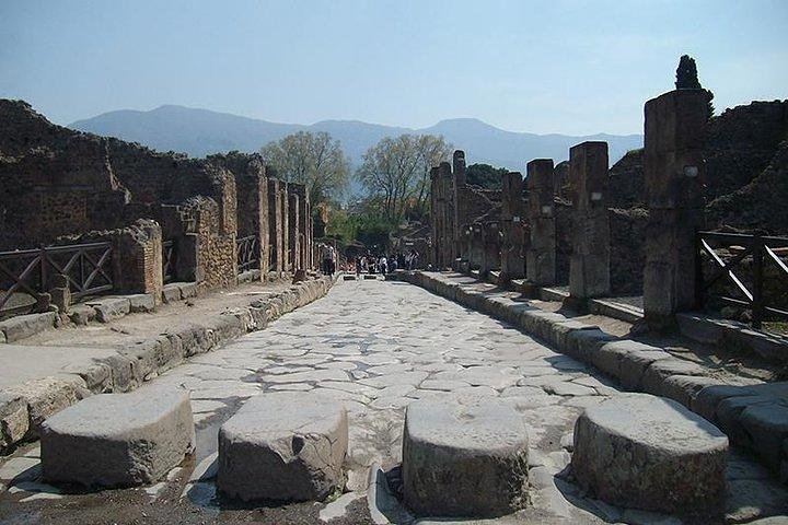Pompeii & Mount Vesuvius Tour with Guided Visit, Tickets & Lunch
