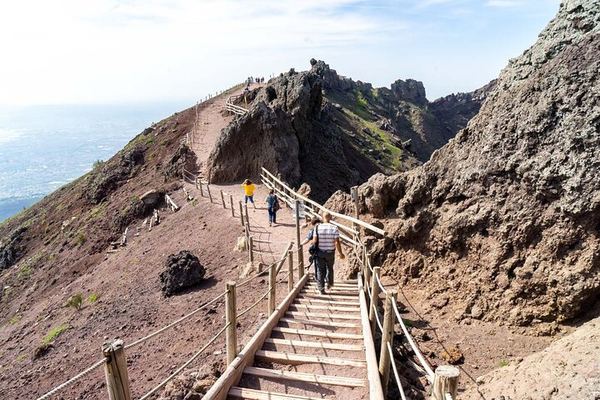 Pompeii Tickets, Lunch, and a Mountain Guide at the Crater