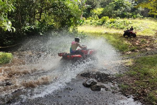 Private 500cc ATV Ride in La Fortuna with Rainforest Hot Springs
