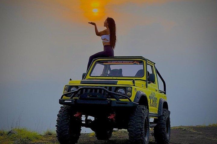 Private Mt. Batur Sunrise Jeep & Black Lava Adventure & Breakfast