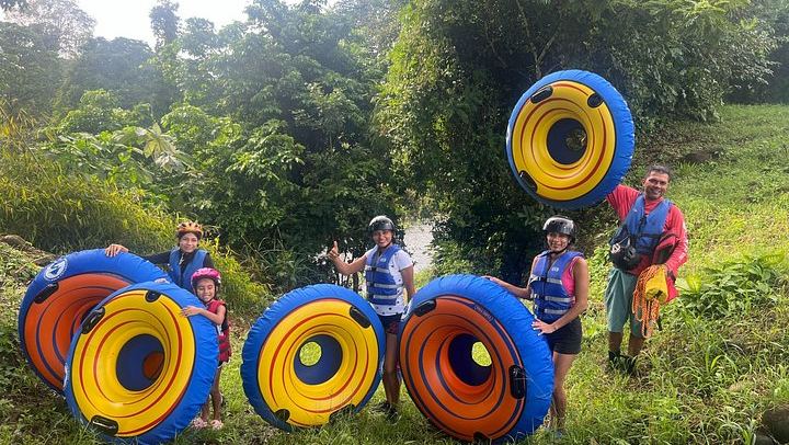 Private River Tubing in La Fortuna, from the Pink Hostel (4/5)