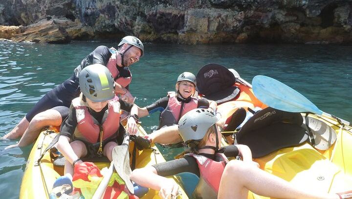 Private Tour explore Vulcano Island by Kayak & Coasteering