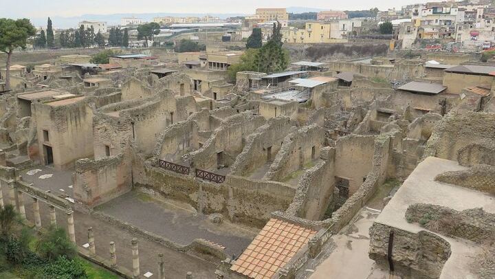 Day Trip to Pompeii, Herculaneum and Vesuvius from Naples