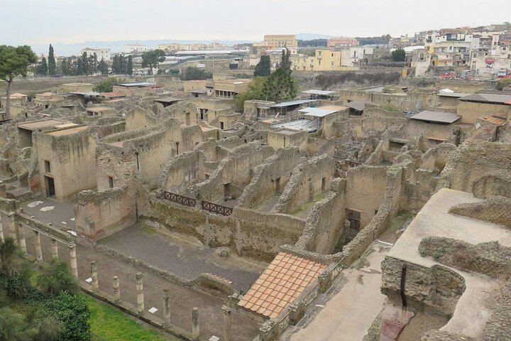Day Trip to Pompeii, Herculaneum and Vesuvius from Naples
