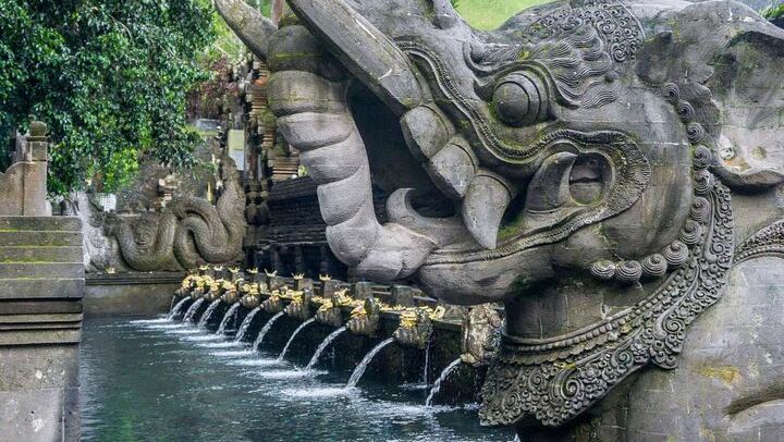 Private Tour: Waterfall, Kintamani Volcano, Ubud Tour with Lunch